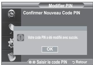 SAMSUNG LE-52F96BD - Modifier PIN - 5