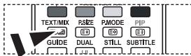SAMSUNG LE-52F96BD - Utilizzato della modalità Fastext per selezionare una pagina Teletext - 1