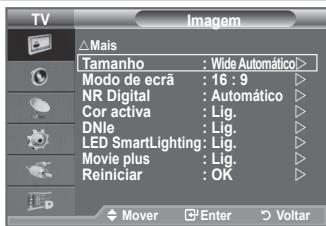 SAMSUNG LE-52F96BD - Alterar o tamanho da imagem - 1