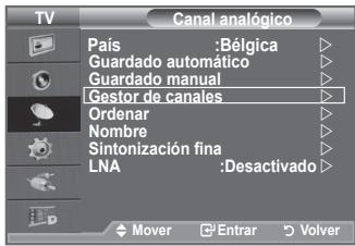 SAMSUNG LE-52F96BD - Adicc y bloqueo de canales - 1