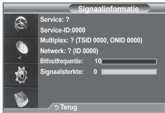 SAMSUNG LE-52F96BD - De signalinformatie controlleren - 1