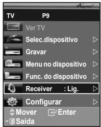 SAMSUNG LE-52F96BD - Pode ouvir o som atraves de um receptor e nao pelo altifalante do teilevisor. - 1