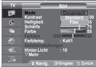 SAMSUNG LE-52F96BD - Sie können den Bildstandard auswahlen, der für ihre Sehwogenheiten am besten geeignet ist. - 2