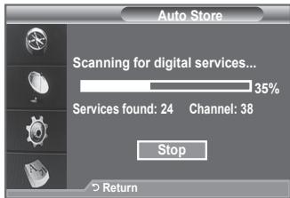 SAMSUNG LE-52F96BD - Updating the Channel List Automatically - 2