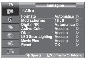 SAMSUNG LE-52F96BD - Modifica delle dimensioni dell'immagine - 1