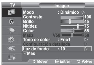 SAMSUNG LE-52F96BD - Puede ajustar el brillo de la pantalla mediante el ajuste del brillo de la luz de fondo del LCD. (0~10) - 1