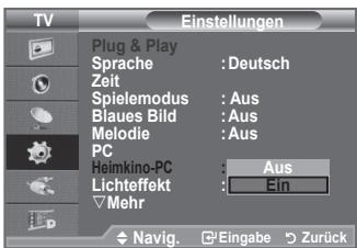 SAMSUNG LE-52F96BD - Einstellen des Heimkino-PC - 2