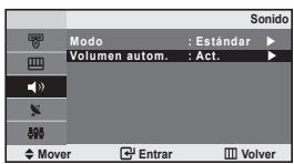 SAMSUNG LE-20S81B - Ajuste del volumen automatistically - 1