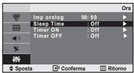 SAMSUNG LE-20S81B - Impostazione del timer - 1