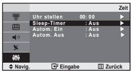 SAMSUNG LE-20S81B - Stellen der Einschlafschaltuhr - 1