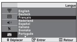 SAMSUNG LE-20S81B - Choix de la langue - 1