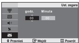 SAMSUNG LE-20S81B - Ustawianie i wyświetlanie zegara - 1