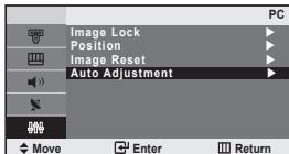 SAMSUNG LE-20S81B - Initializace nastaveni obrazu (Image Reset): - 1