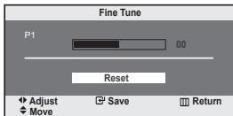 SAMSUNG LE-20S81B - Fine Tuning Channel Reception - 1