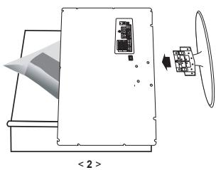 SAMSUNG LE-20S81B - Nameščanje stojala - 1