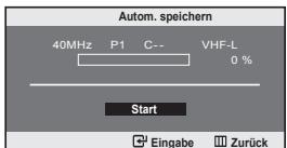 SAMSUNG LE-20S81B - Kanäle automatisch speichern - 2