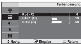 SAMSUNG LE-20S81B - Farbeinstellungen ändern - 1