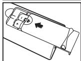 SAMSUNG LE-20S81B - Installing Batteries in the Remote Control - 3