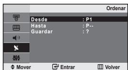 SAMSUNG LE-20S81B - Organ de los canales memorizados - 1