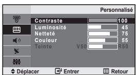 SAMSUNG LE-20S81B - Réglage de l'image personalisée - 1