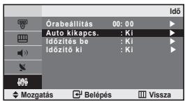 SAMSUNG LE-20S81B - Az Auto kikapcs. Beállítása - 1