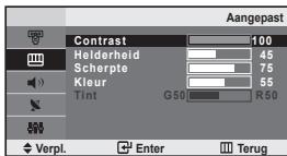 SAMSUNG LE-20S81B - Aangepast beeld instellen - 1