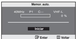 SAMSUNG LE-20S81B - Memorizar canais automaticamente - 2