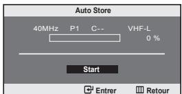 SAMSUNG LE-20S81B - Mémorisation automatique des chaînes - 2