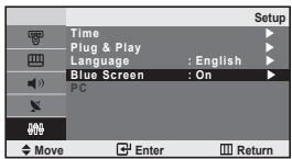 SAMSUNG LE-20S81B - When you start using your set for the first time, you must select the language which will be used for displaying menus and indications. - 1