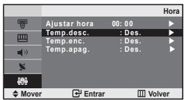 SAMSUNG LE-20S81B - Ajuste del temporizador de desconexión - 1