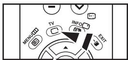 SAMSUNG LE-20S81B - Auswahlen einer Videotextseite mit Fastext - 1