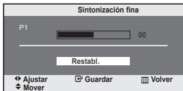 SAMSUNG LE-20S81B - Sintonía final de la recepción de canales - 1