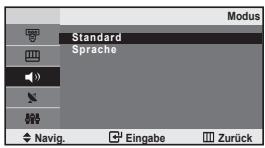 SAMSUNG LE-20S81B - Tonwiedergabestandard ändern - 1
