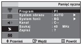 SAMSUNG LE-20S81B - Automatyczne zapamietywanie kanalów - 2