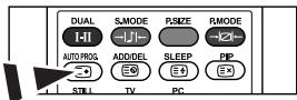 SAMSUNG LE-23R32B - Memorizzazione automatica dei canale - 1