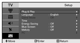 SAMSUNG LE-23R32B - Using the Energy Saving Feature - 1