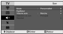 SAMSUNG LE-23R32B - Réglage des paramètres du son - 2