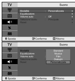 SAMSUNG LE-23R32B - Modifica dello standard audio - 1