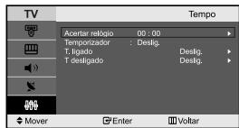 SAMSUNG LE-23R32B - Repor os valuores de fabrica das definições de som - 3