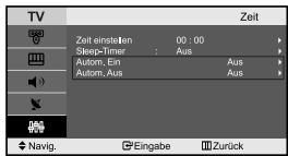 SAMSUNG LE-23R32B - Stellen der Einschlafschaltuhr - 5