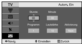 SAMSUNG LE-23R32B - Stellen der Einschlafschaltuhr - 6