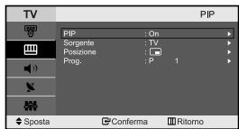 SAMSUNG LE-23R32B - Visualizzazione dell'imagine nell'imagine (PIP) - 2