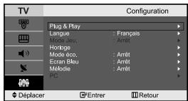 SAMSUNG LE-23R32B - Choix de la langue - 1