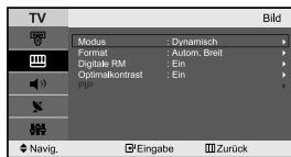 SAMSUNG LE-23R32B - Zurücksetzen der Bildeinstellungen auf die werkseitig festgelegten Standardwerte - 1