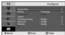 SAMSUNG LE-23R32B - Repor os valuores de fabrica das definições de som - 2