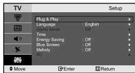 SAMSUNG LE-23R32B - Setting the Sleep Timer - 1