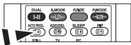 SAMSUNG LE-23R32B - Memorización automatística de canales - 1
