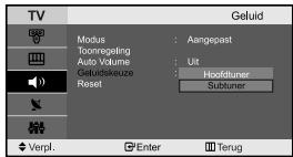 SAMSUNG LE-23R32B - Het geluid van het subbeeld weergeven - 2