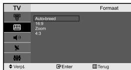 SAMSUNG LE-23R32B - Het beeldformaat selecteren - 2