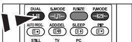 SAMSUNG LE-23R32B - Geluidsmodus selecteren - 1